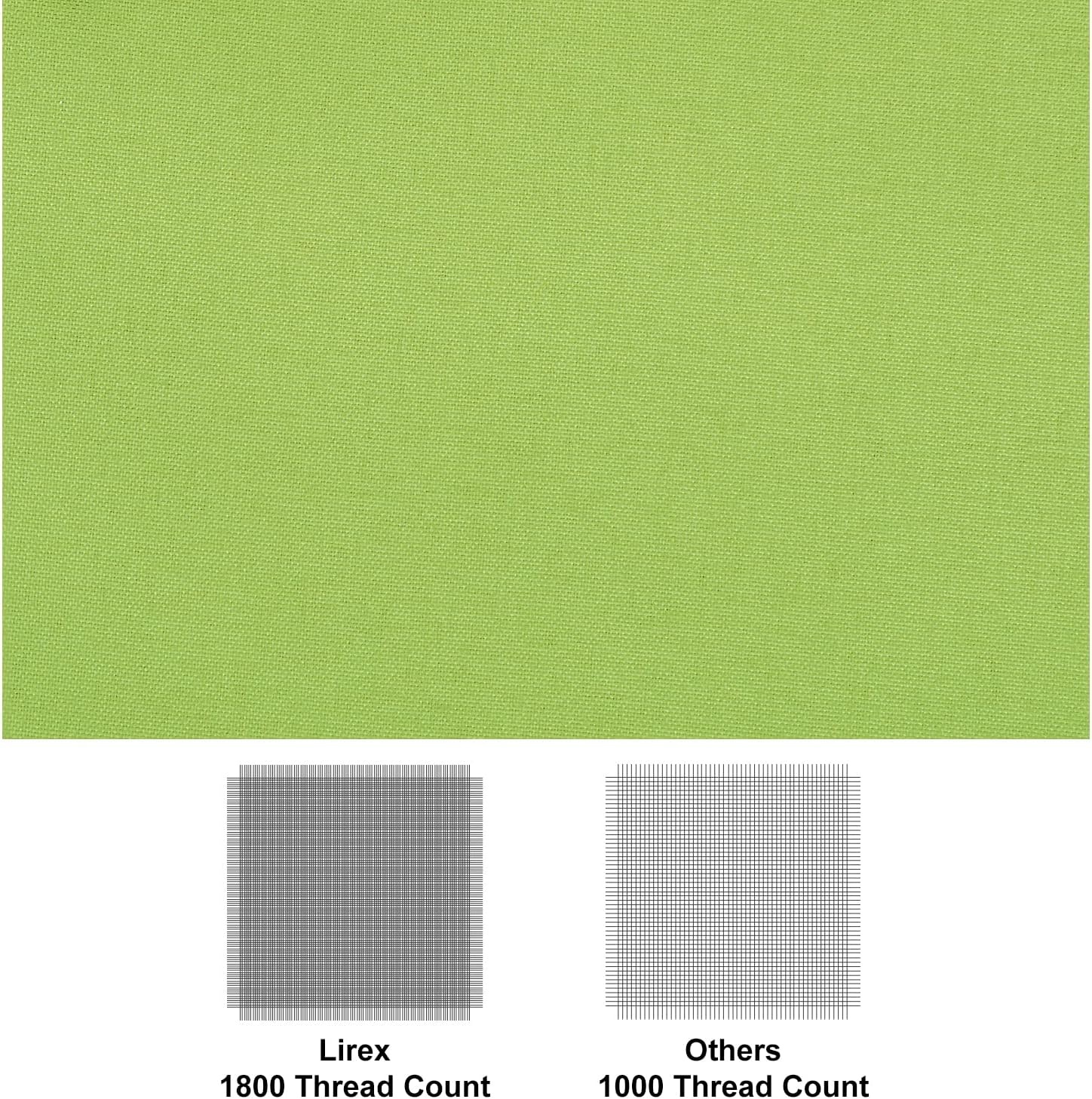 image:imageLirex Beige Flat Sheet TwinUltra Soft amp Breathable Brushed 1800 Microfiber Hotel Quality Flat Sheet Sold Separately Top Sheet for Bed Beige TwinBean Green