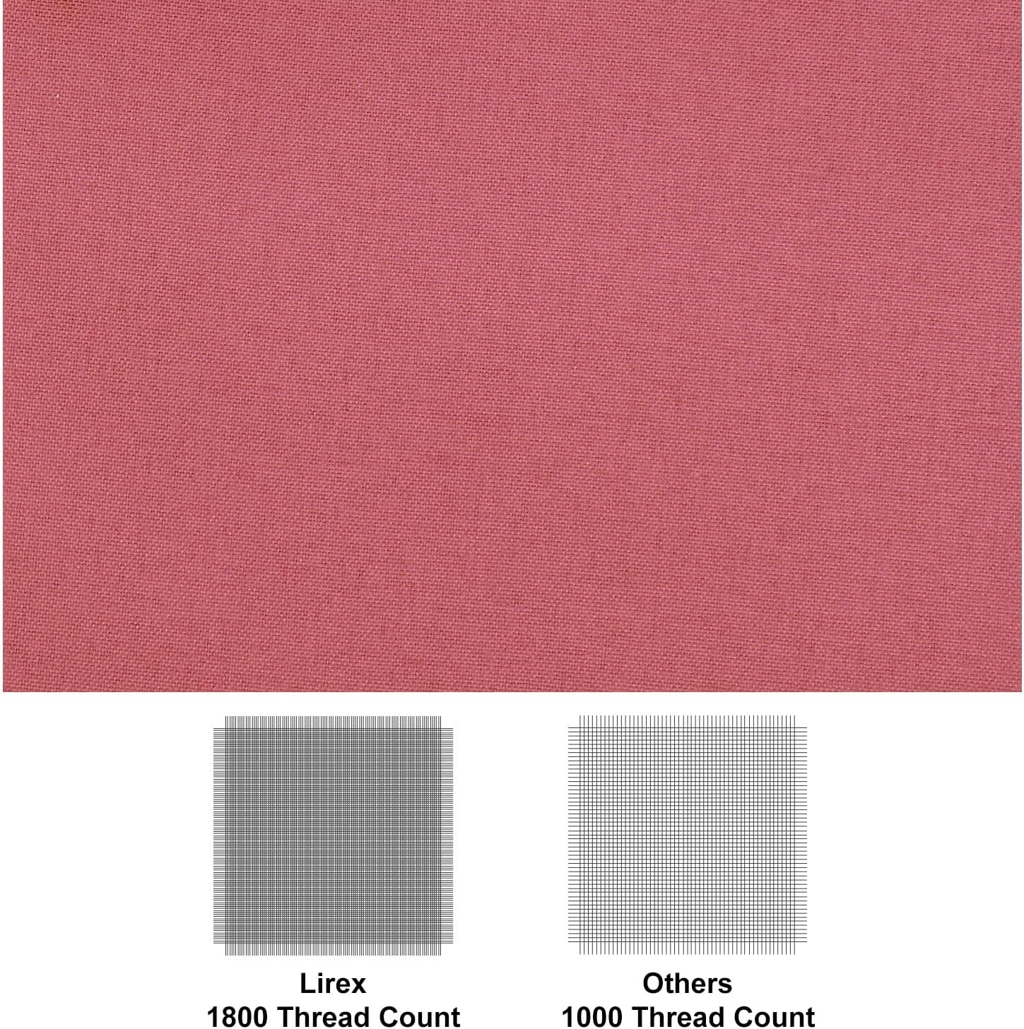 image:imageLirex Beige Flat Sheet TwinUltra Soft amp Breathable Brushed 1800 Microfiber Hotel Quality Flat Sheet Sold Separately Top Sheet for Bed Beige TwinBean Pink