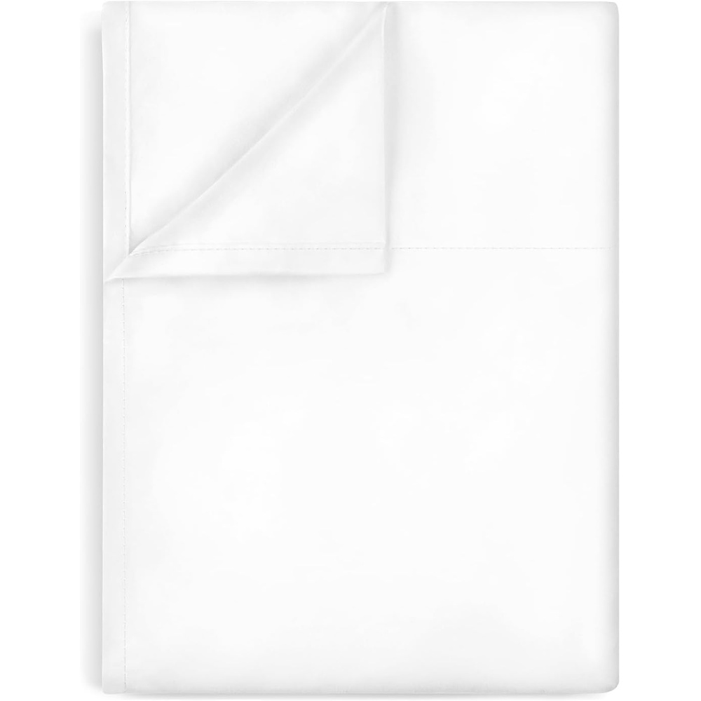 image:imageLirex Beige Flat Sheet TwinUltra Soft amp Breathable Brushed 1800 Microfiber Hotel Quality Flat Sheet Sold Separately Top Sheet for Bed Beige TwinWhite
