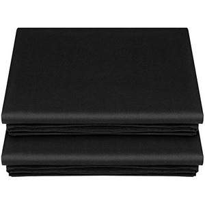image:imageLirex 2Pack Twin Size Flat Sheet Set UltraSoft Brushed 1800 Microfiber Breathable amp WrinkleFree Machine Washable Navy BlueBlack
