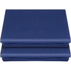 image:imageLirex 2Pack Twin Size Flat Sheet Set UltraSoft Brushed 1800 Microfiber Breathable amp WrinkleFree Machine Washable Navy BlueNavy Blue