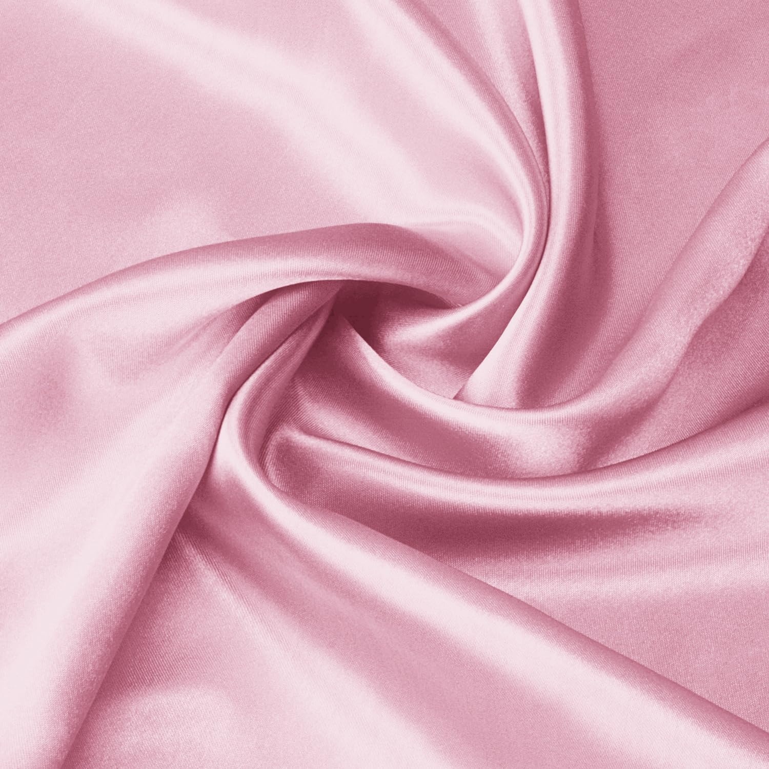 image:imageLirex Satin Pillowcase for Hair and Skin Super Soft and Cooling Similar to Silk 2 Pack Standard Size 20X 26 Pillow Cases with Envelope Closure Gifts for Women Men BlackSakura Pink