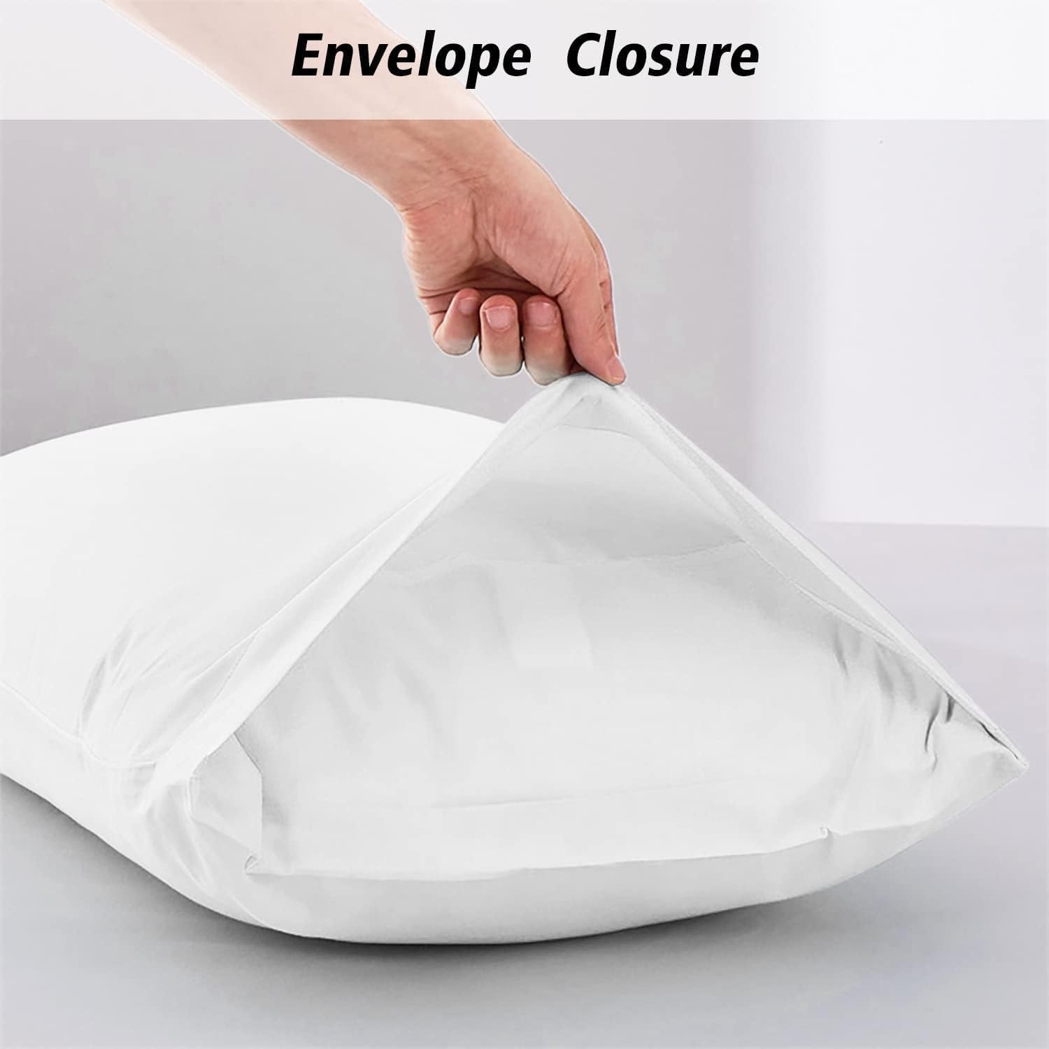 image:imageCotton Fitted Sheet 79 x 79 Bundle with 2pk Pillow Cases King White